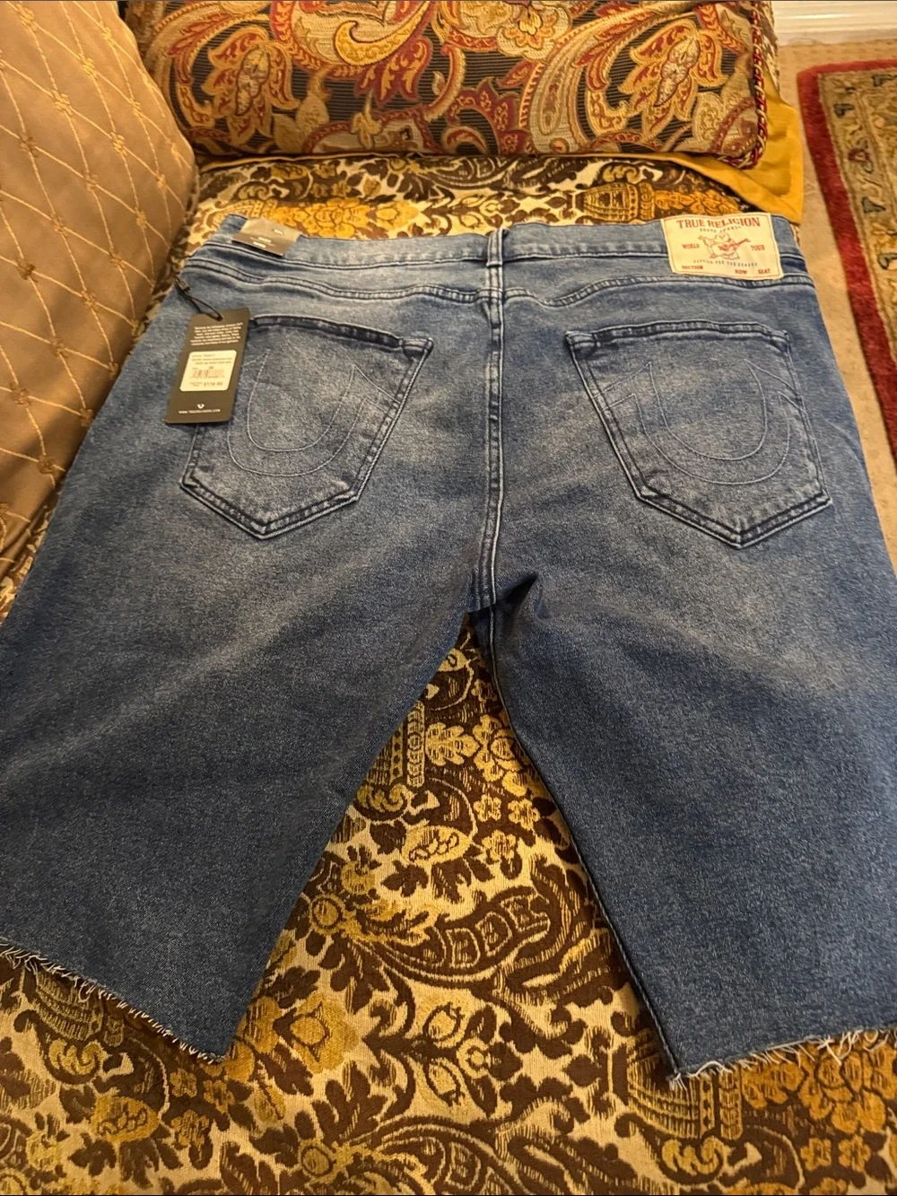 True Religion Men’s Jeans — Medium Harmonious Wash Blue